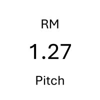 1.27mm Pitch/Rastermaß